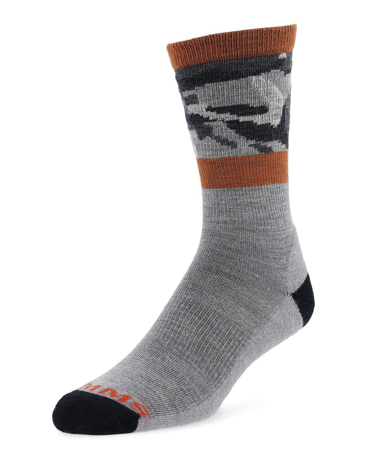 Simms Simms Daily Sock Woodland Camo Steel Simms Simms Simms Daily Sock Woodland Camo Steel Simms