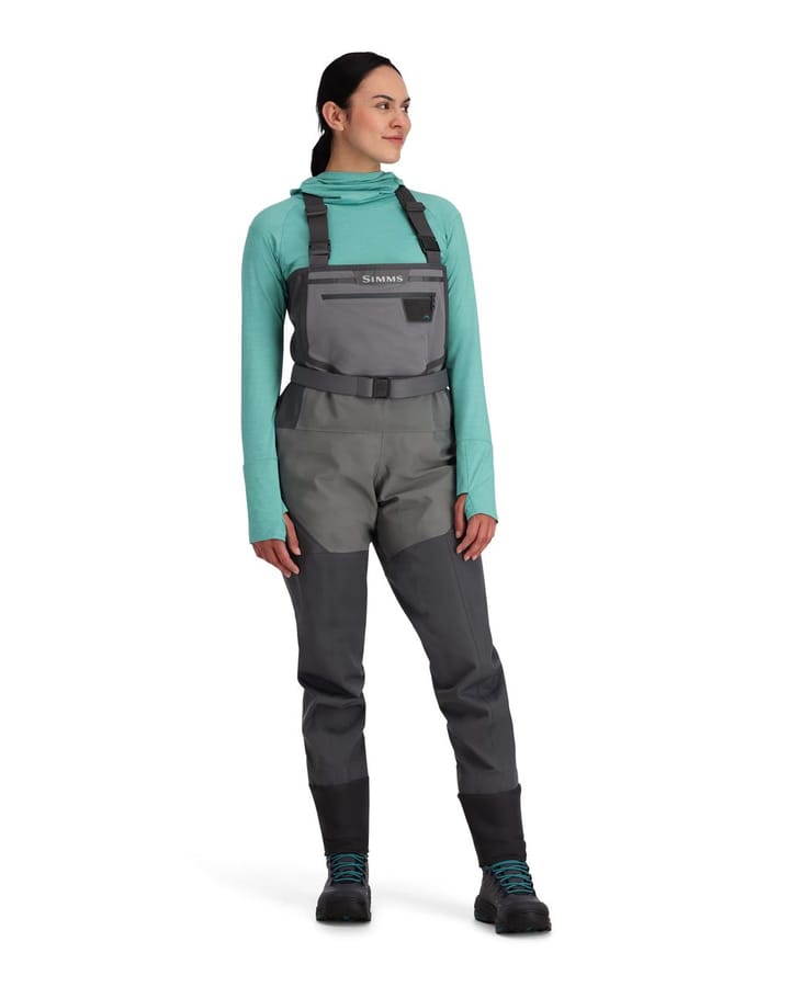 Womens Freestone Stockingfoot Slate Simms