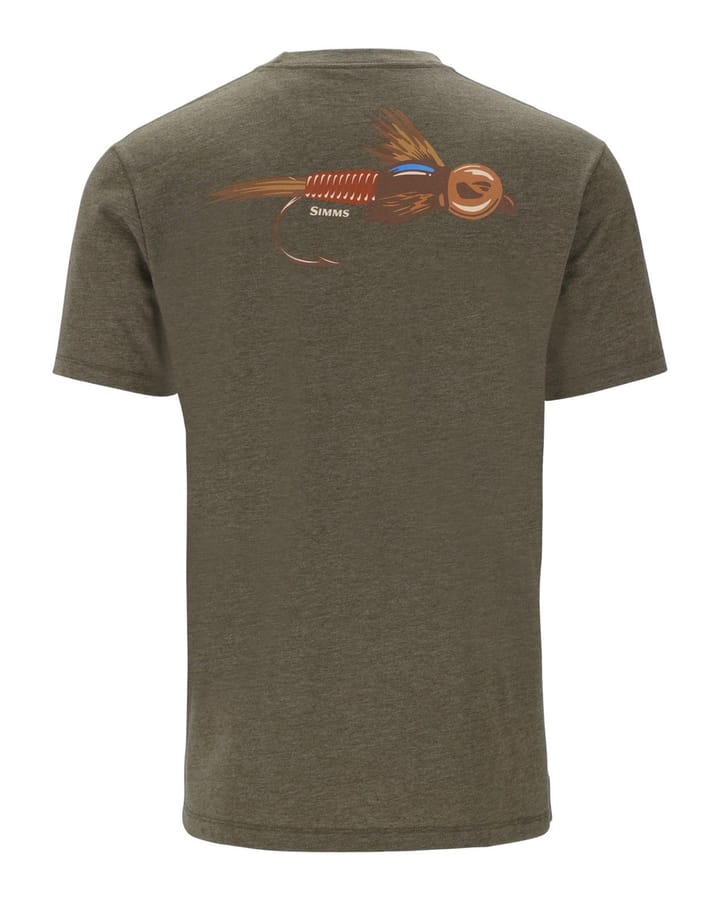 Simms Let It Fly T-Shirt Military Heather Simms Simms Let It Fly T-Shirt Military Heather Simms
