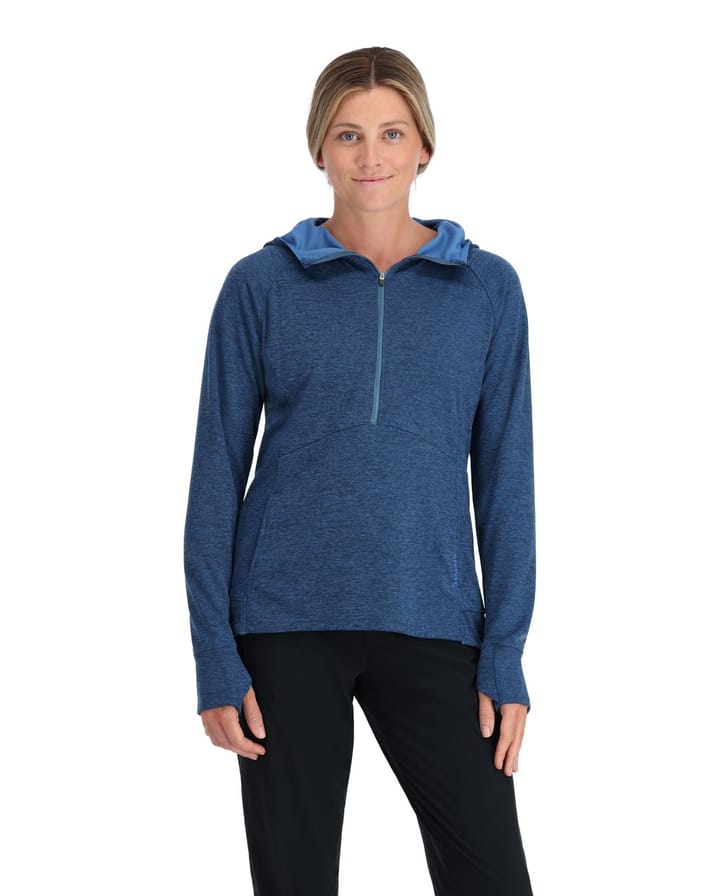 Simms Simms Wms Bugstopper Hoody Bluegrass Heather Simms