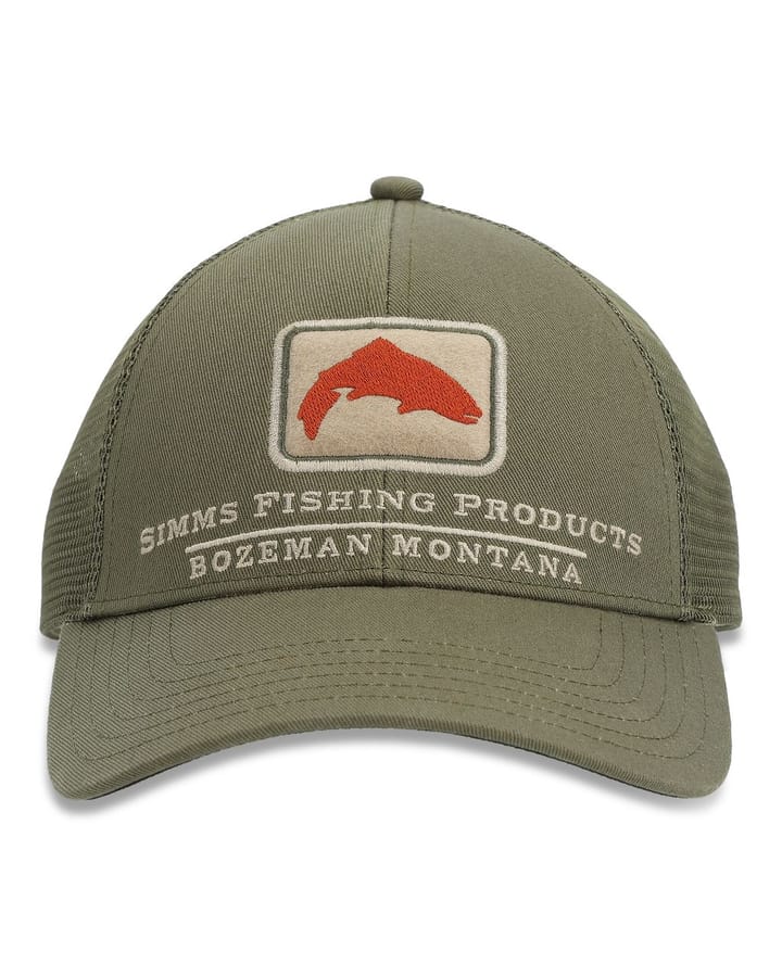 Simms Simms Trout Icon Trucker Riffle Green Komfortabel Caps Med Tøft Ørretikon Simms Simms Simms Trout Icon Trucker Riffle Green Komfortabel Caps Med Tøft Ørretikon Simms