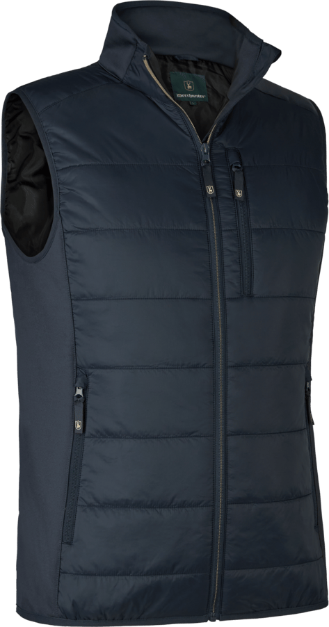 Men's Heat Padded Waistcoat Dark Blue Deerhunter