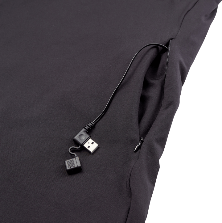 Women's Heat Undershirt With Zip-Neck Black Deerhunter