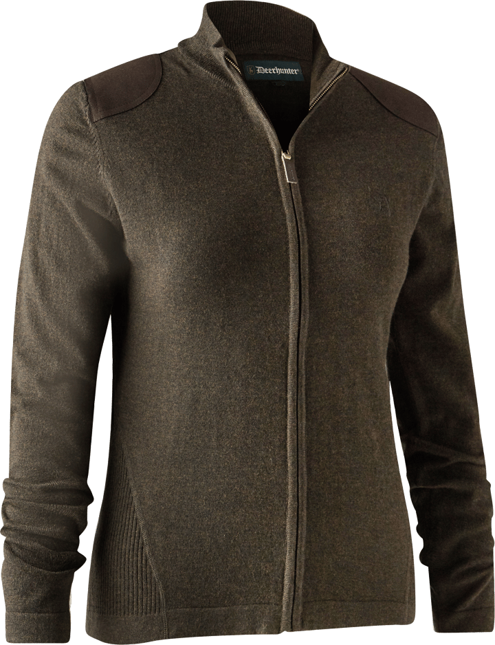 Women's Lady Darlington Knit Cardigan Dark Elm Deerhunter