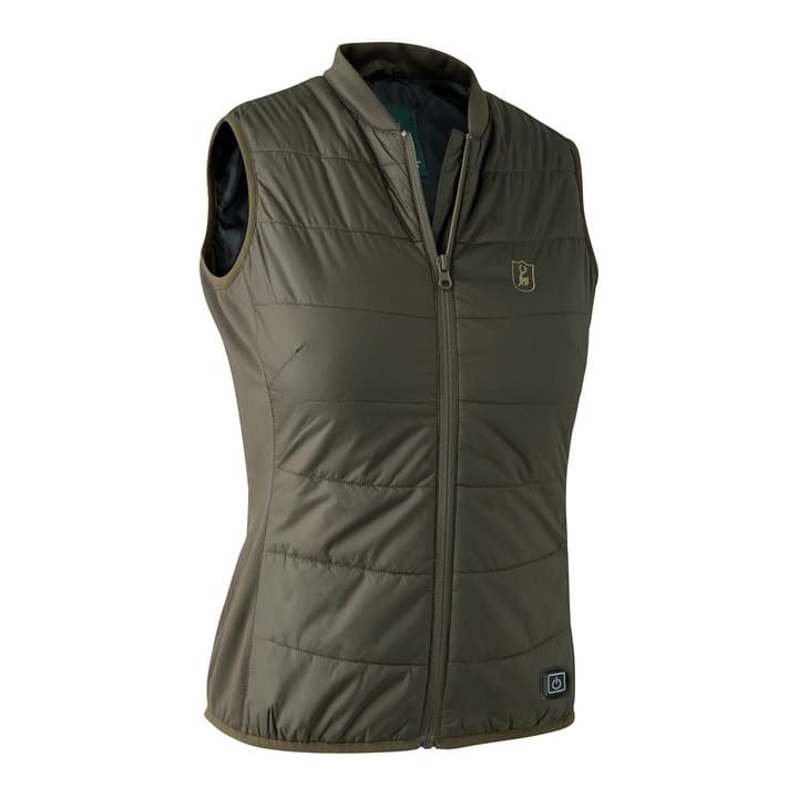 Lady Heat Inner Waistcoat Deep Green Deerhunter