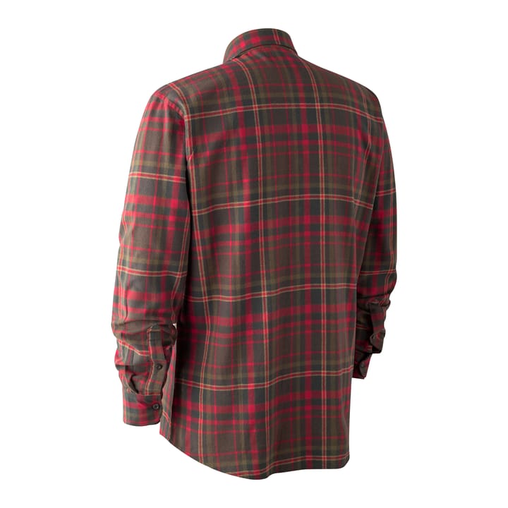 Deerhunter Men's Marvin Flannel Shirt Red Check Deerhunter