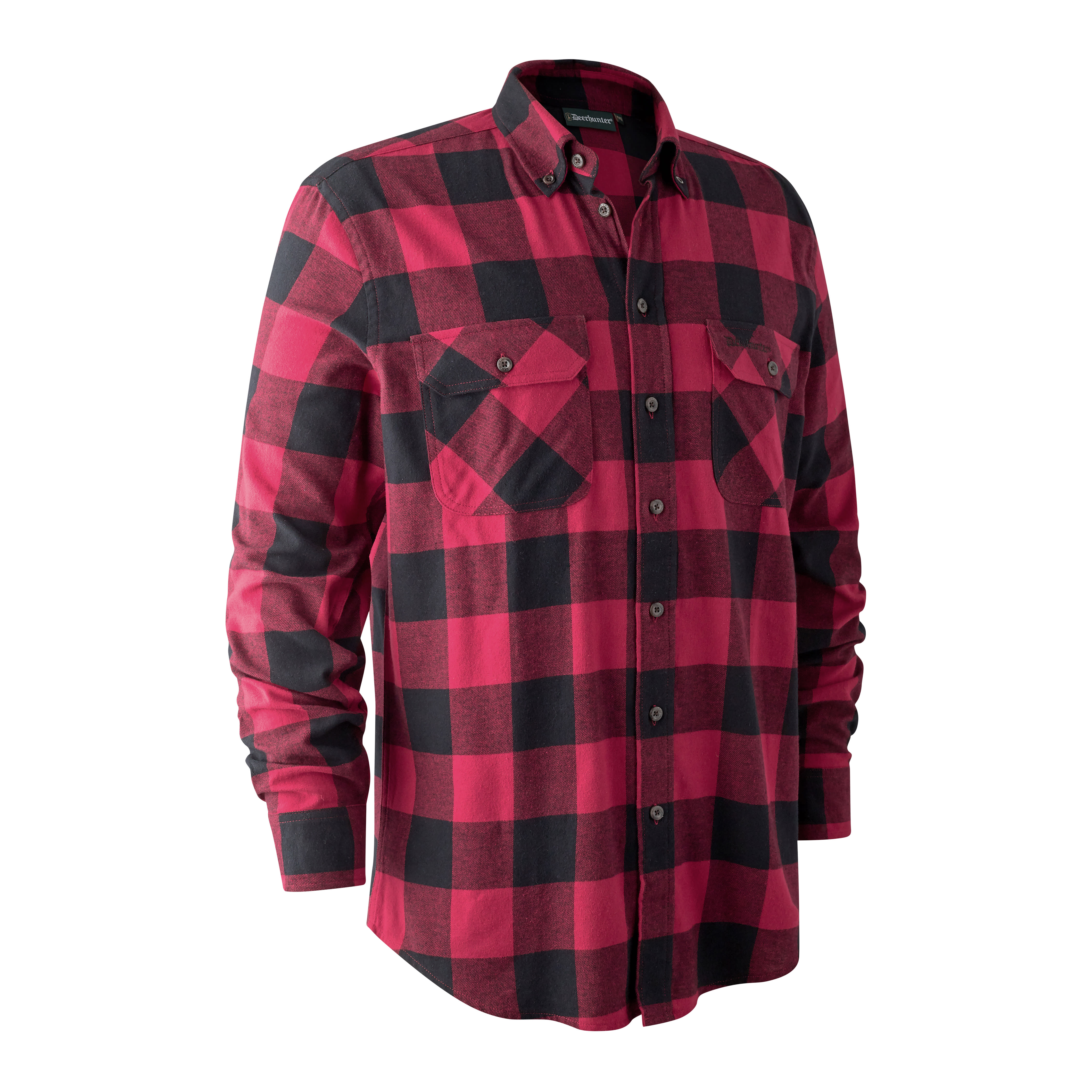 Deerhunter Men’s Marvin Flannel Shirt Red Check
