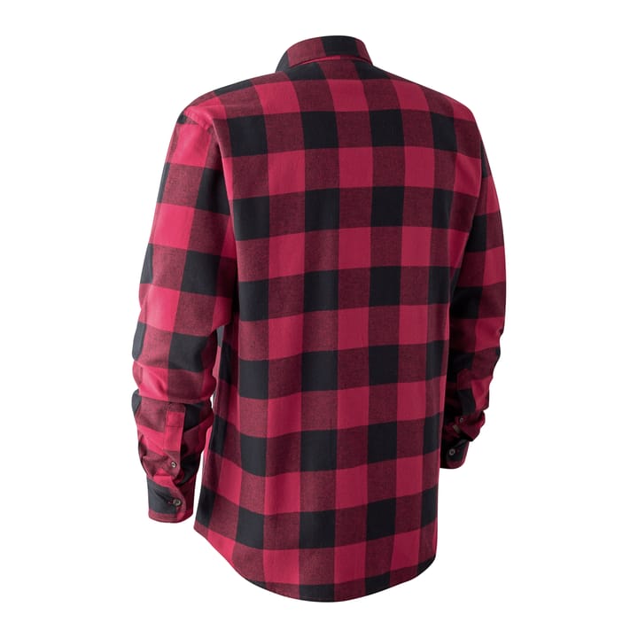 Men's Marvin Flannel Shirt Red Check Deerhunter