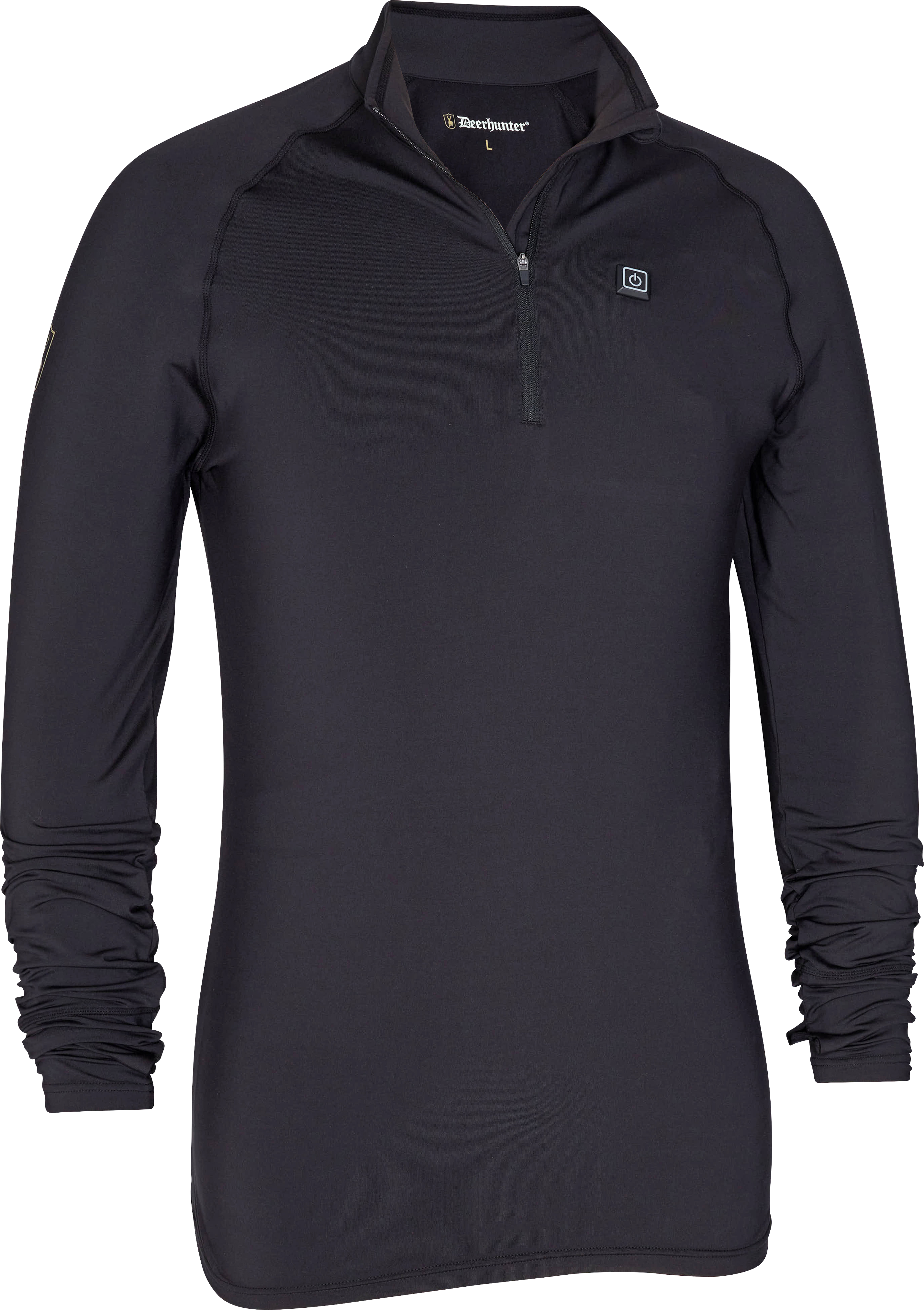 Unisex Heat Undershirt With Zip-Neck