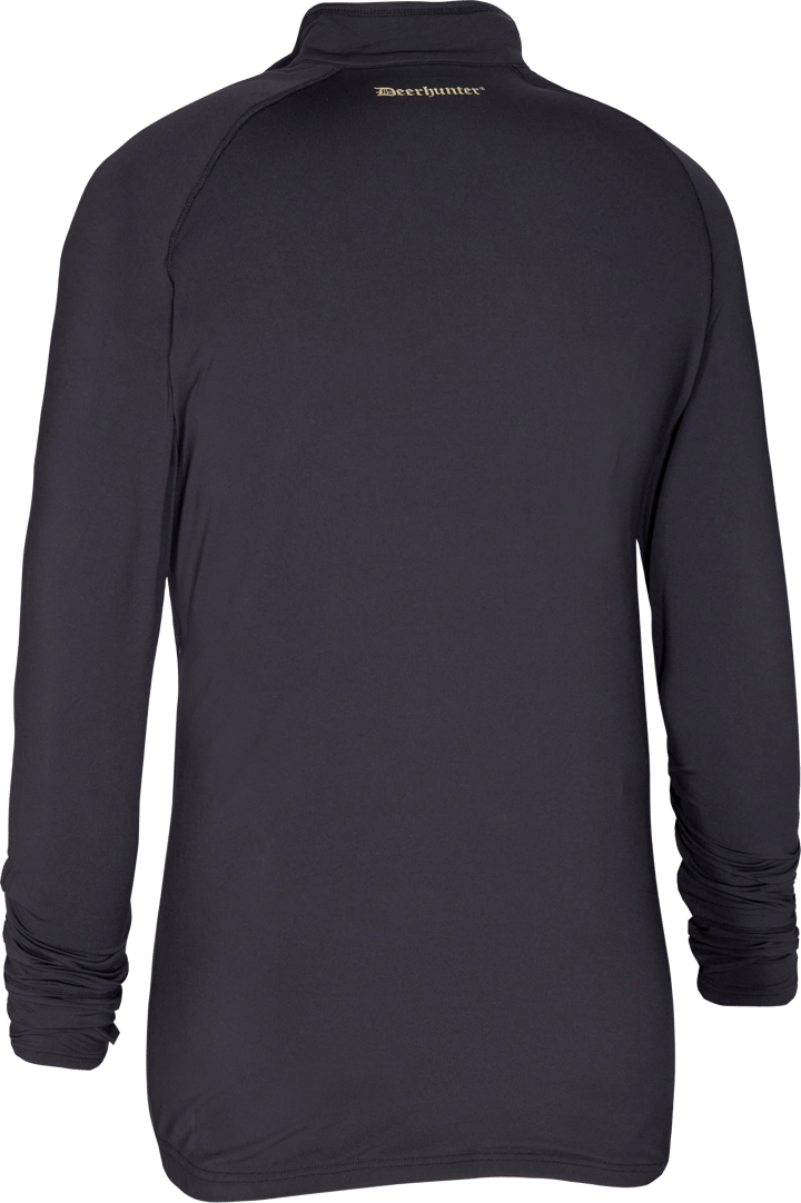 Deerhunter Unisex Heat Undershirt With Zip-Neck Black Deerhunter