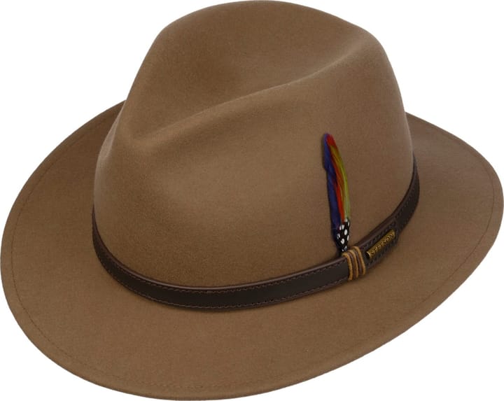 Stetson Delvaro Traveller Wool Hat Brown Stetson