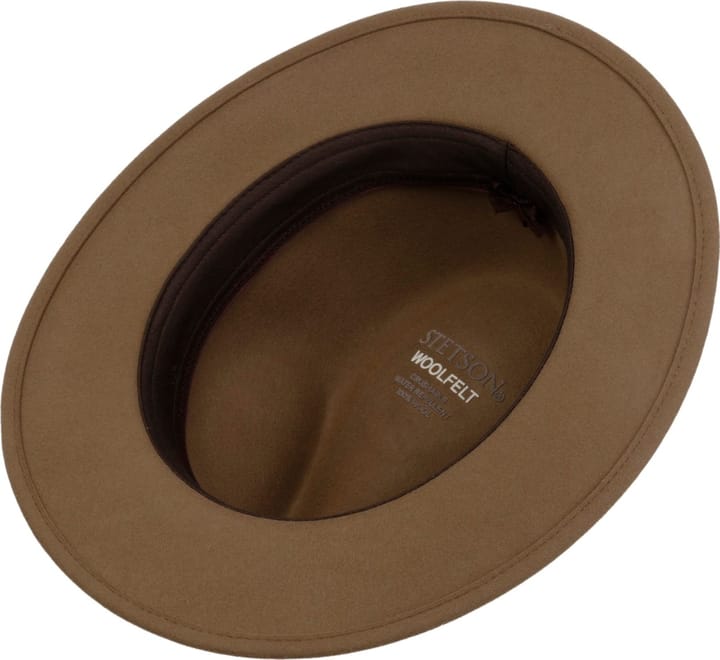 Stetson Delvaro Traveller Wool Hat Brown Stetson
