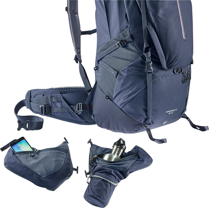 Deuter Men's Aircontact X 60+15 Ink Deuter Deuter Men's Aircontact X 60+15 Ink Deuter