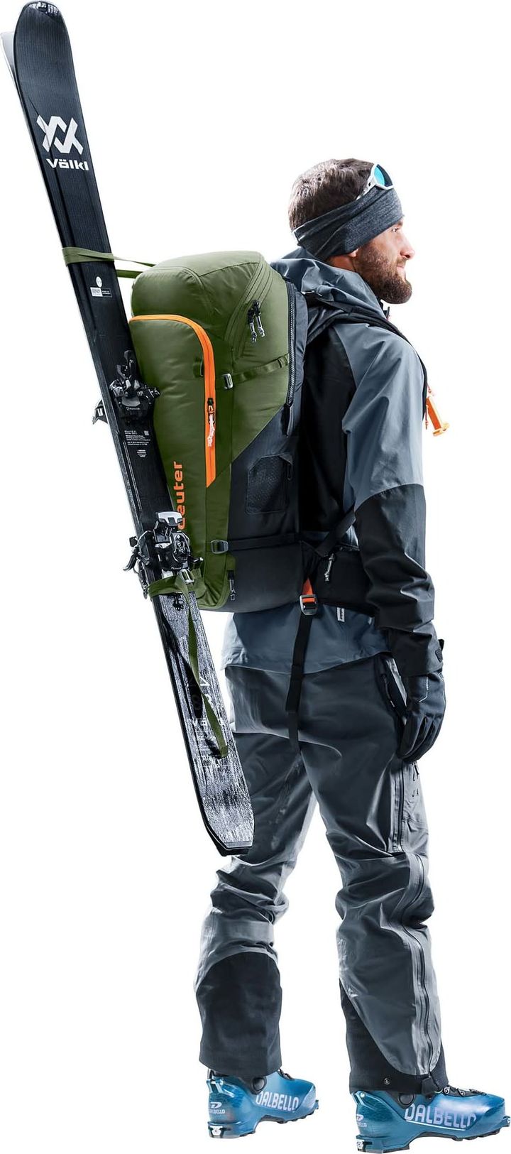 Deuter Men's Alproof Tour 38+5 Khaki-Black Deuter Deuter Men's Alproof Tour 38+5 Khaki-Black Deuter