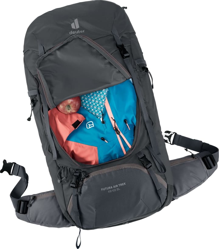 Deuter Women's Futura Air Trek 45 + 10 SL Black/graphite Deuter