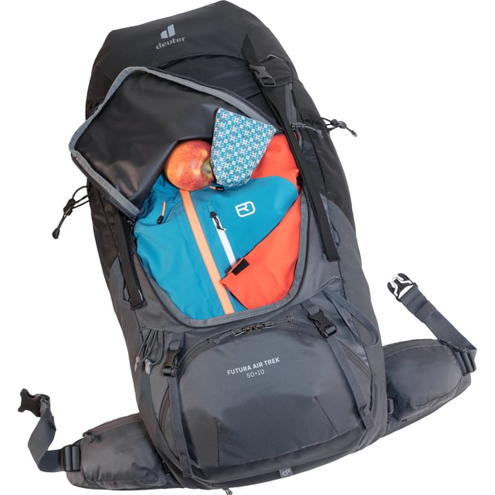 Deuter Men's Futura Air Trek 50+10 Black-Graphite Deuter