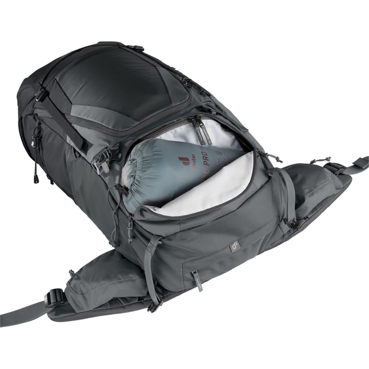 Deuter Women's Futura Air Trek 55 + 10 SL Black/graphite Deuter