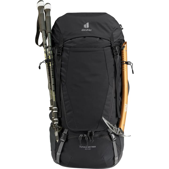 Deuter Men's Futura Air Trek 60+10 Black-graphite Deuter Deuter Men's Futura Air Trek 60+10 Black-graphite Deuter