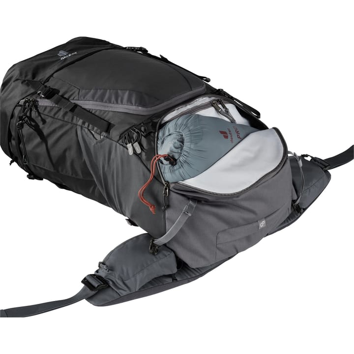 Deuter Men's Futura Air Trek 60+10 Black-graphite Deuter Deuter Men's Futura Air Trek 60+10 Black-graphite Deuter
