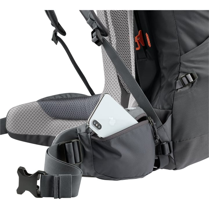 Deuter Men's Futura Air Trek 60+10 Black-graphite Deuter Deuter Men's Futura Air Trek 60+10 Black-graphite Deuter