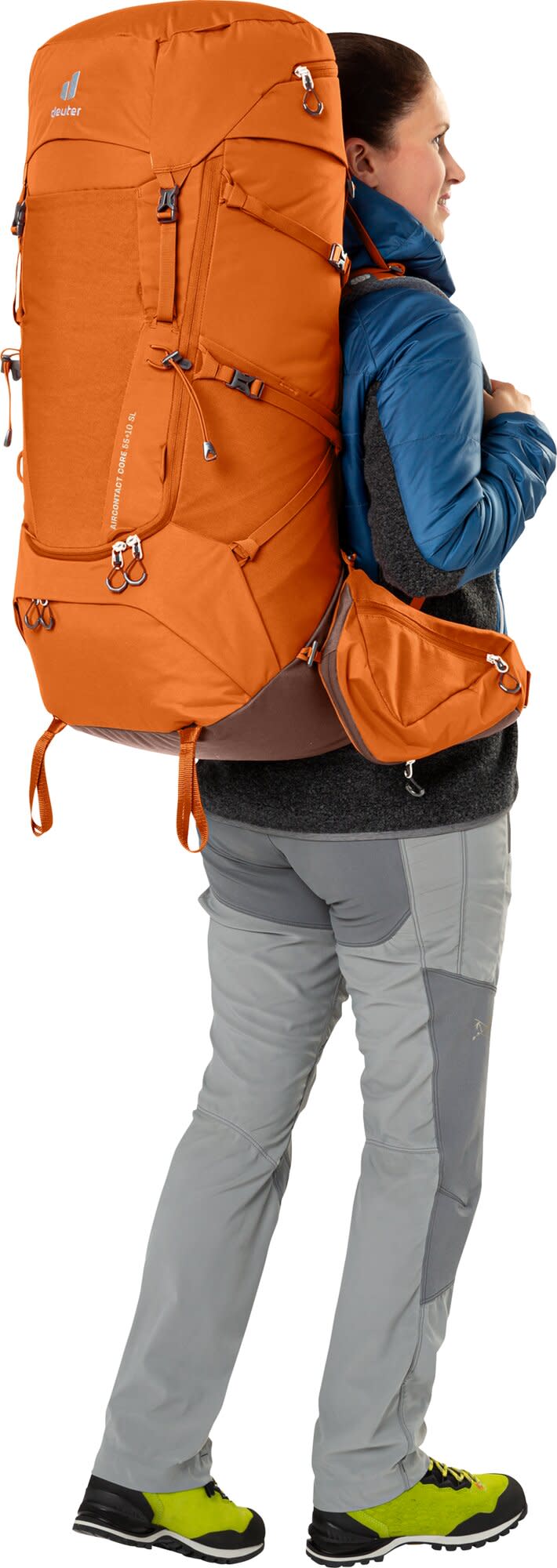 Deuter Women's Aircontact Core 55+10 SL Chestnut/Umbra Deuter Deuter Women's Aircontact Core 55+10 SL Chestnut/Umbra Deuter
