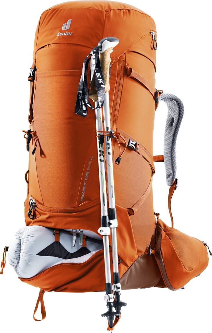 Deuter Women's Aircontact Core 55+10 SL Chestnut/Umbra Deuter Deuter Women's Aircontact Core 55+10 SL Chestnut/Umbra Deuter