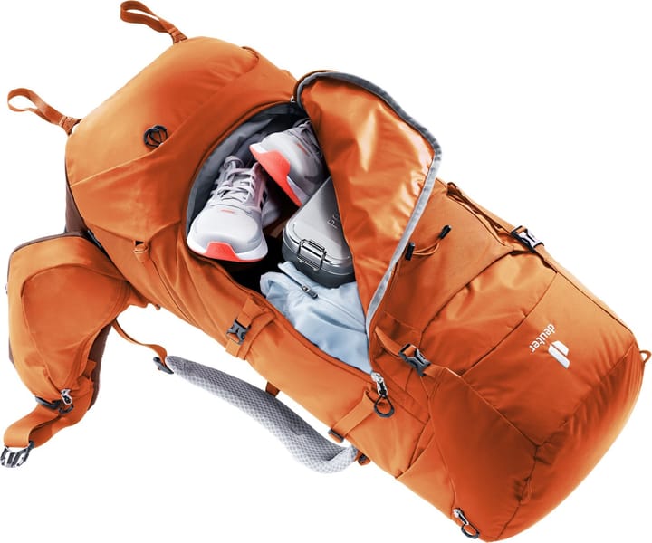 Deuter Women's Aircontact Core 55+10 SL Chestnut/Umbra Deuter Deuter Women's Aircontact Core 55+10 SL Chestnut/Umbra Deuter
