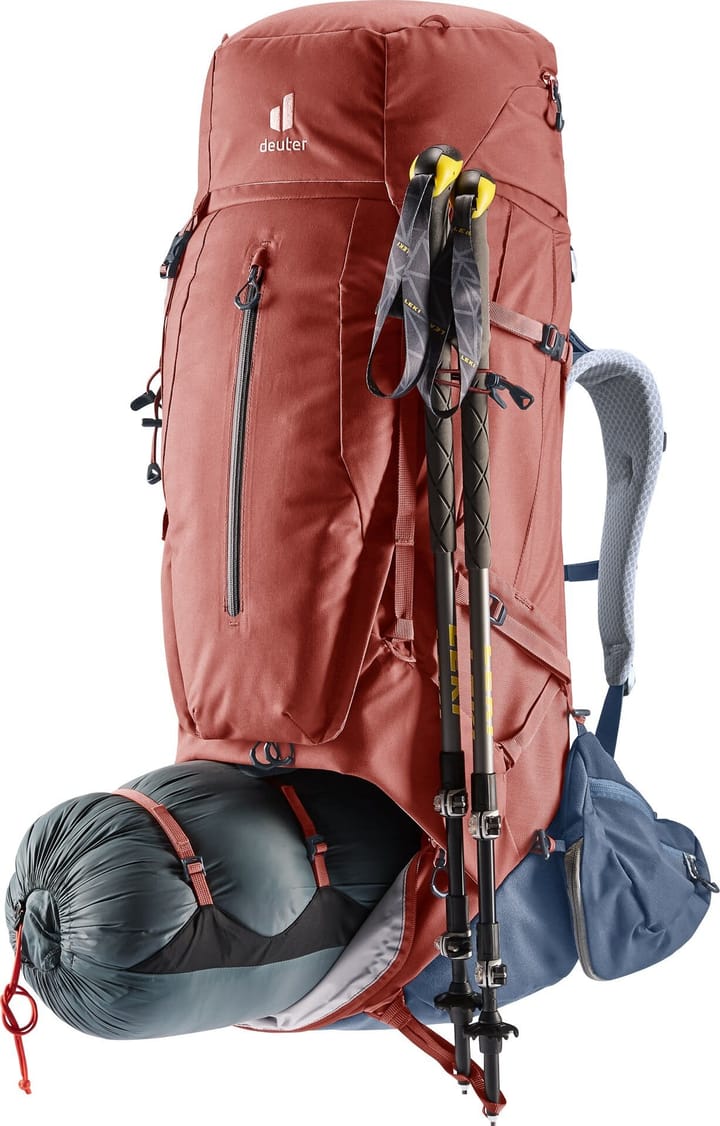 Deuter Women's Aircontact X 60+15 SL Redwood-Ink Deuter