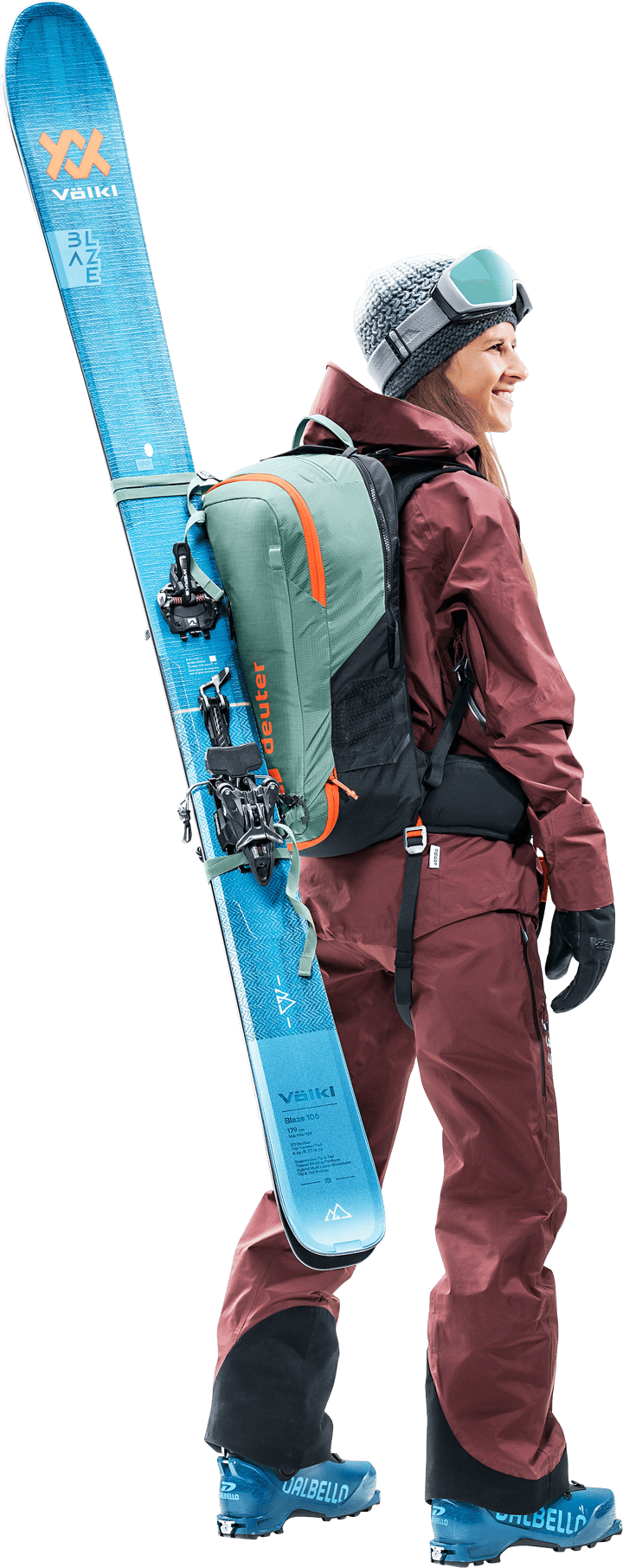 Deuter Women's Alproof Lite 20 SL Jade/Black Deuter Deuter Women's Alproof Lite 20 SL Jade/Black Deuter