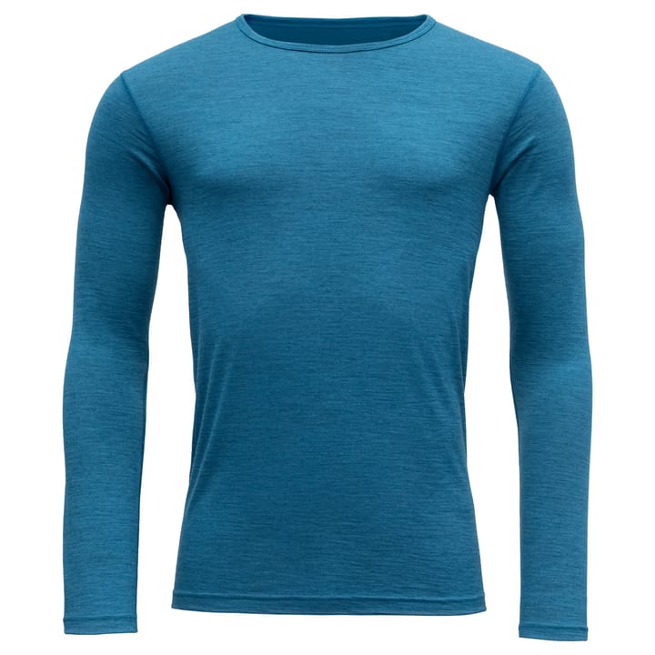 Devold Men's Breeze Merino 150 Shirt Blue Melange Devold Devold Men's Breeze Merino 150 Shirt Blue Melange Devold