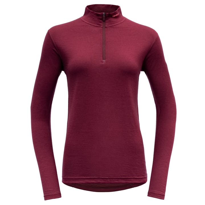 Breeze Woman Half Zip Neck     Beetroot Devold