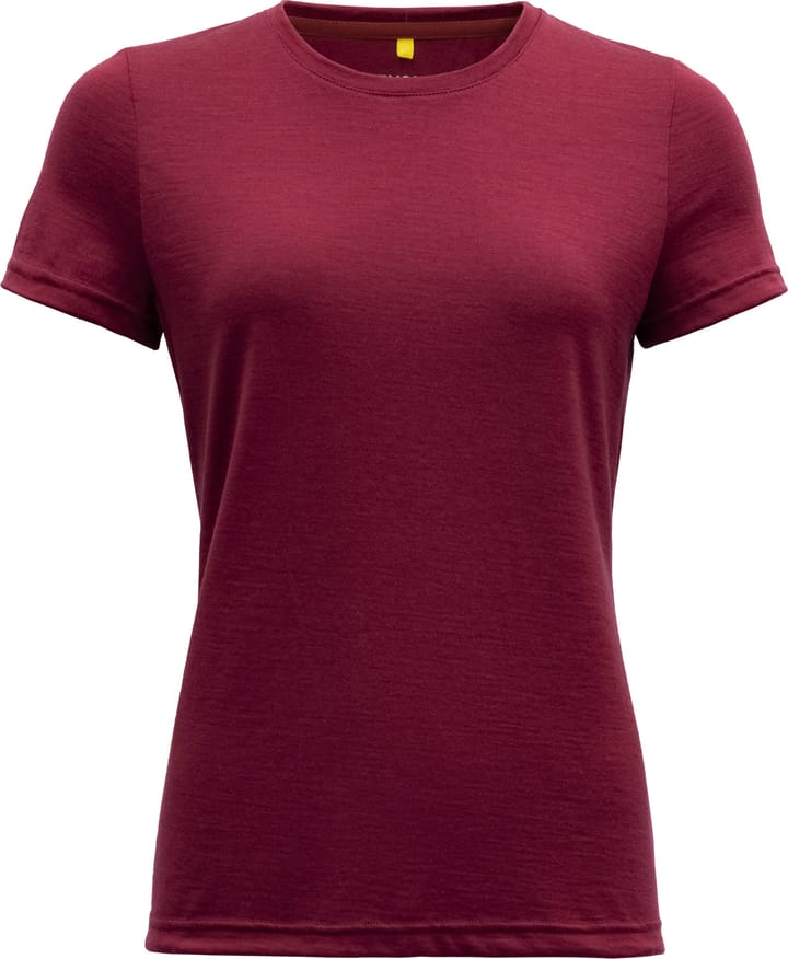 Devold Women's Breeze Merino 150 T-Shirt Beetroot Devold
