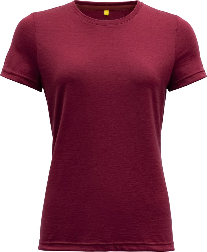 Women's Breeze Merino 150 T-Shirt BEETROOT Devold