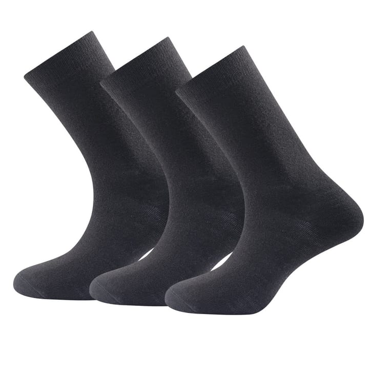 Daily Medium Sock 3pack          Black Devold