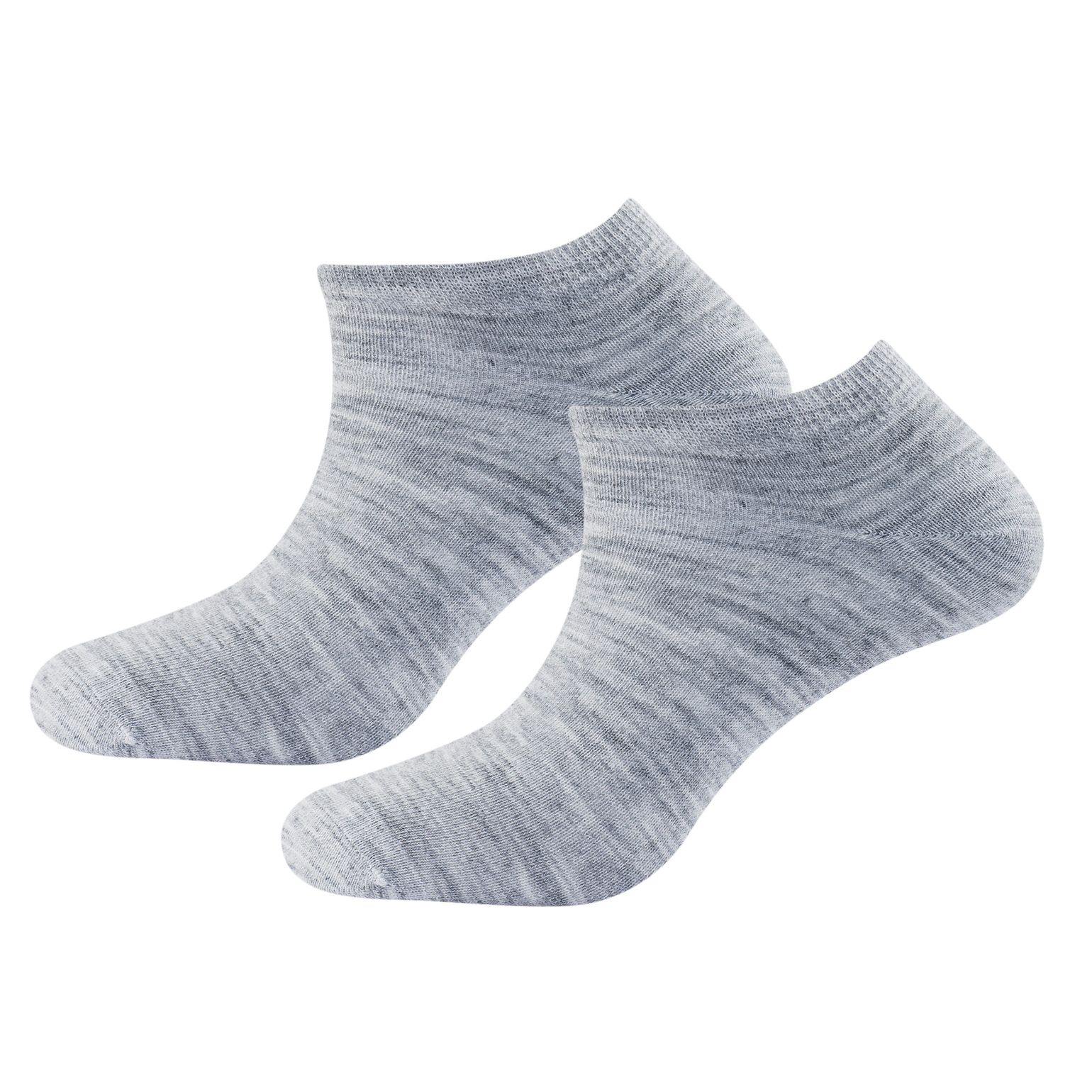 Daily Shorty Sock 2-Pack Grey Melange