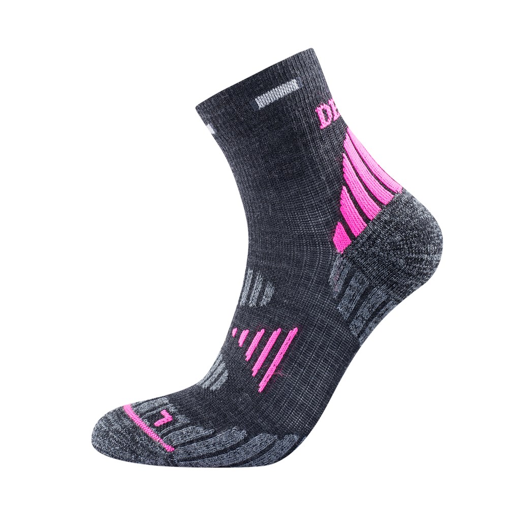 Devold Women’s Running Ankel Sock Dark Grey