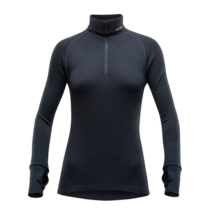 Devold Women's Expedition Zip Neck BLACK Devold