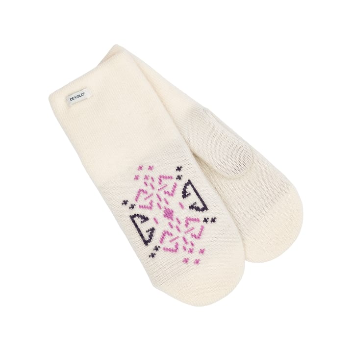 Devold Liadalsnipa Chunky Mitten Raw White Devold