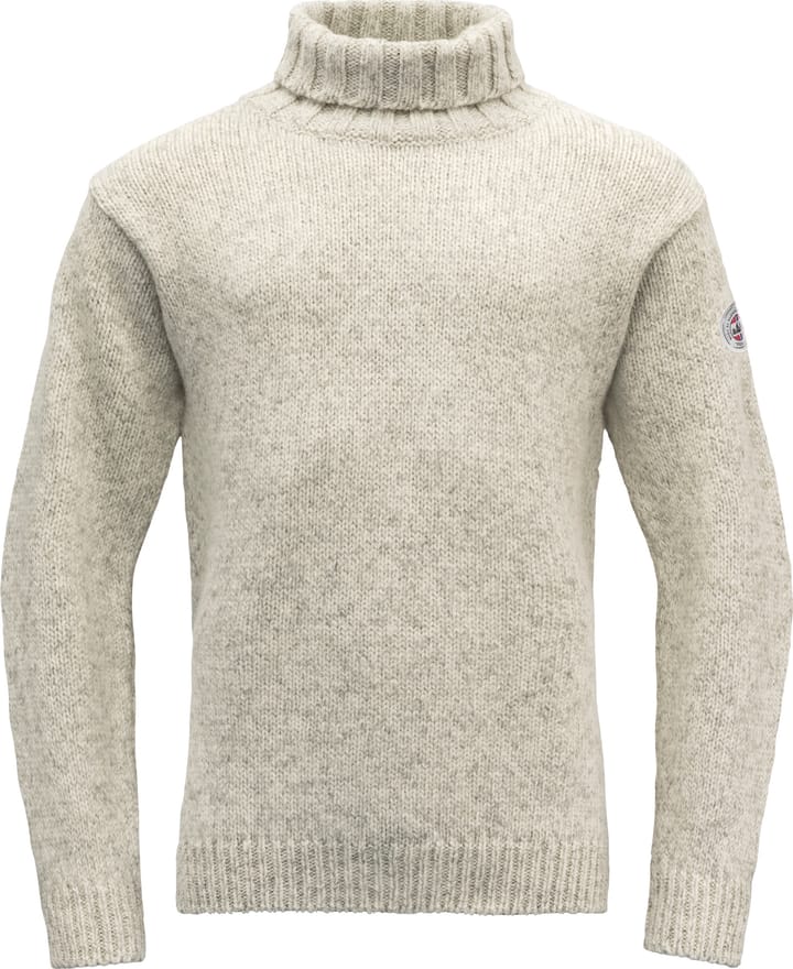 Devold Unisex Nansen Wool High Neck Grey Melange Devold