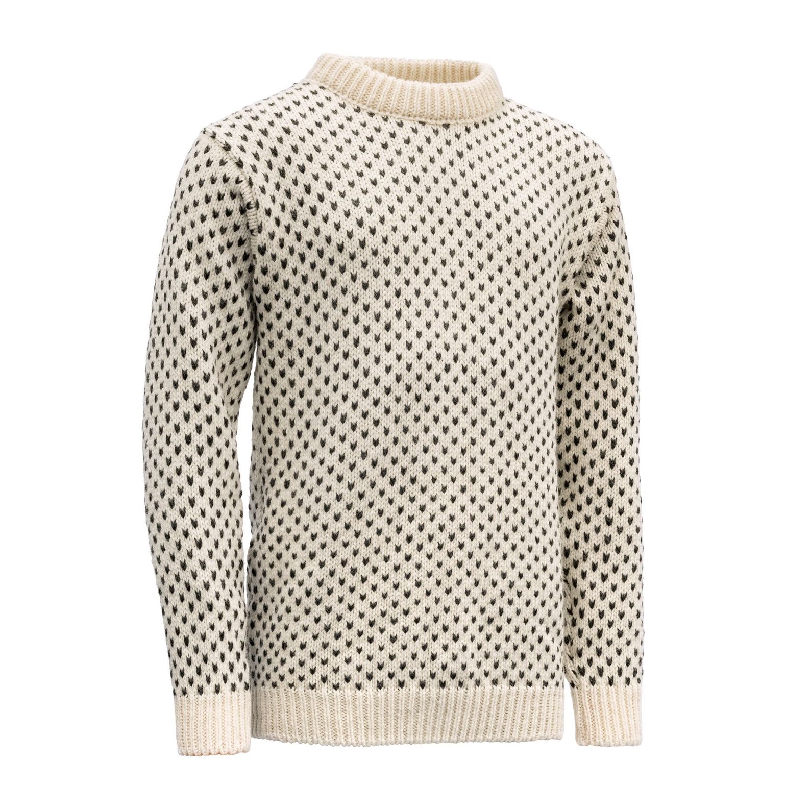 Devold Unisex Nordsjø Wool Sweater Offwhite