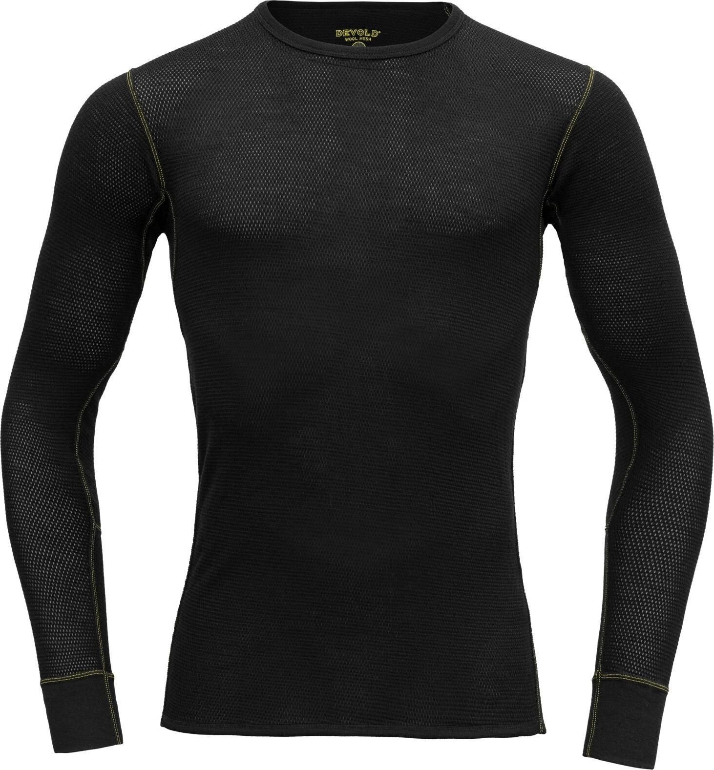 Devold Men's Wool Mesh Shirt Caviar