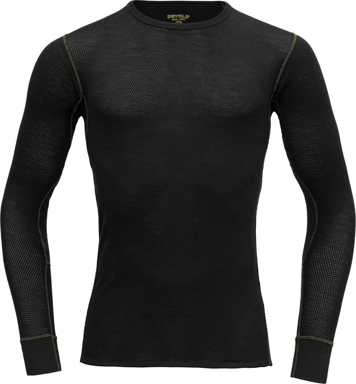 Devold Men's Wool Mesh Shirt Caviar