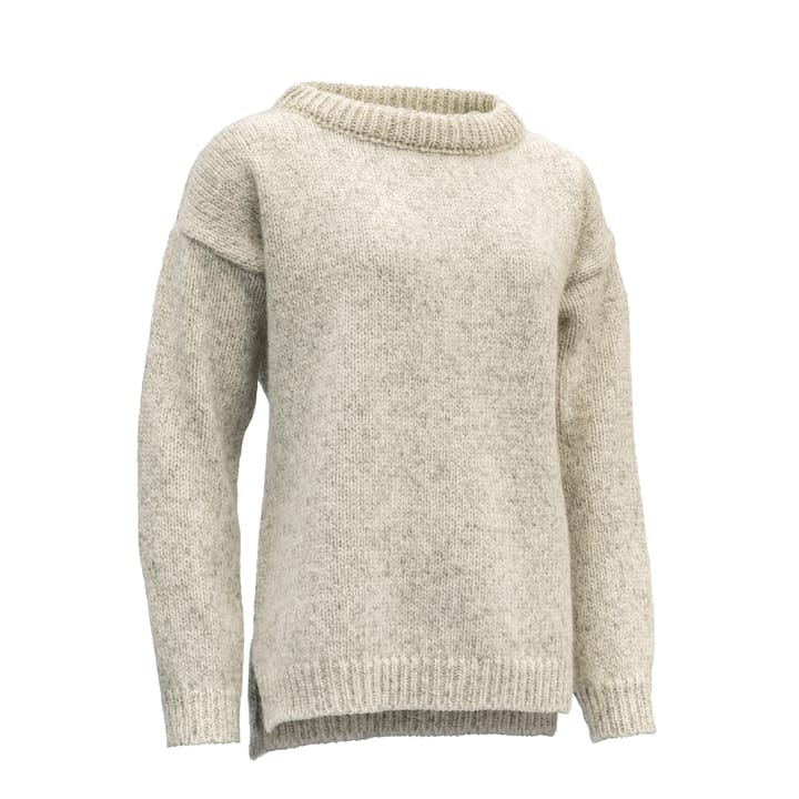 Devold Nansen Woman's Sweater Split Seam Grey Melange Devold