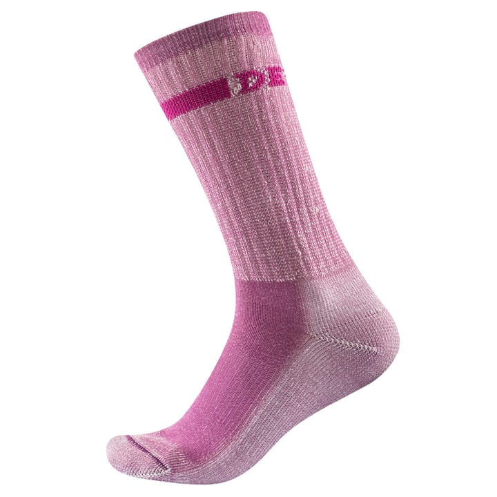 Outdoor Heavy Woman Sock Pink Melange Devold