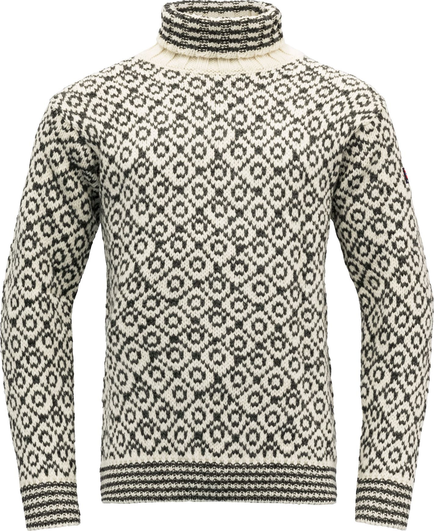 Devold Unisex Svalbard Sweater High Neck Offwhite