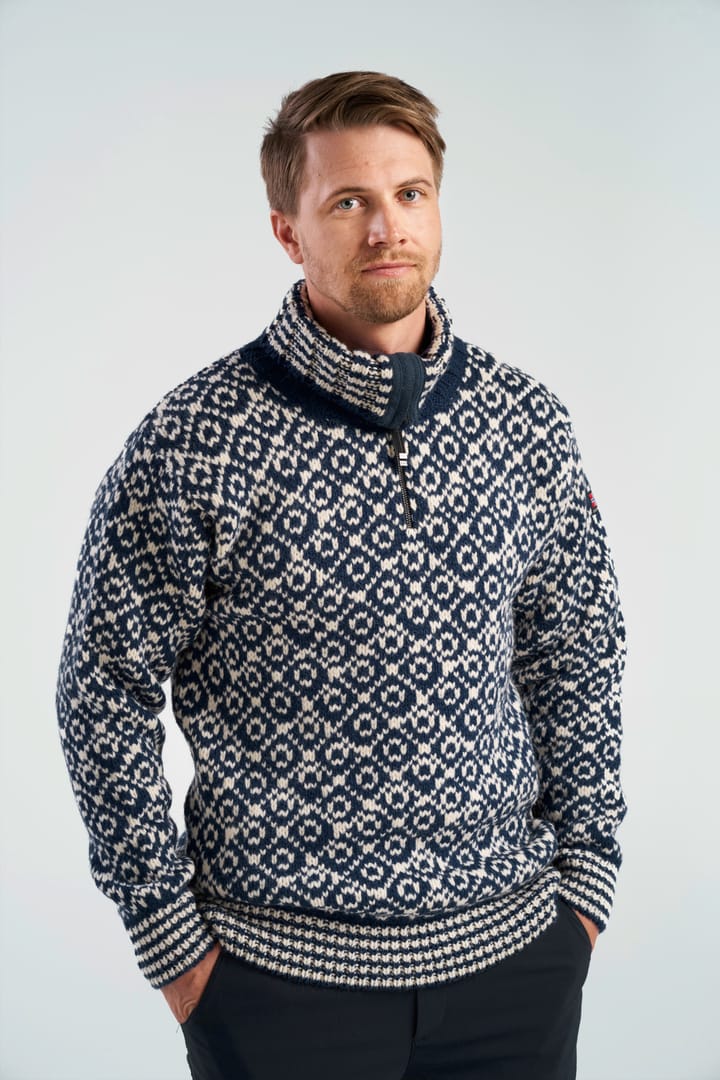 Devold Unisex Svalbard Wool Zip Neck  Night Devold
