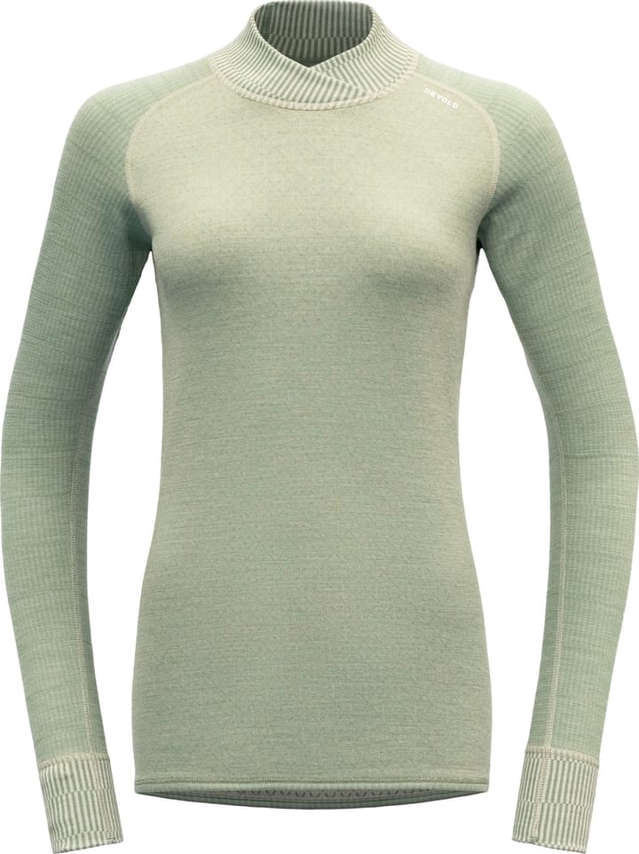 Devold Women's Kvitegga Merino 230 Cross Neck Raw White Devold