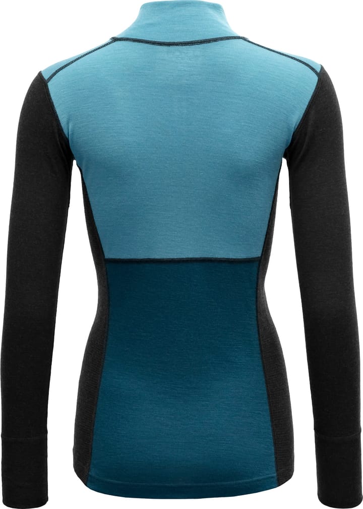 Devold Women's Lauparen Merino 190 Zip Neck Moon/Ink/Flood Devold Devold Women's Lauparen Merino 190 Zip Neck Moon/Ink/Flood Devold