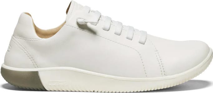 Keen Men's KNX Leather Sneaker Star White/Star White Keen