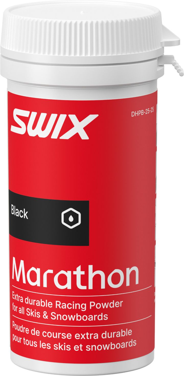 Swix Marathon Powder Black 25g Black Swix